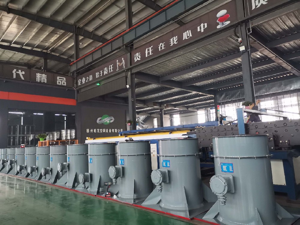 管廊風(fēng)機(jī)廠區(qū)實景